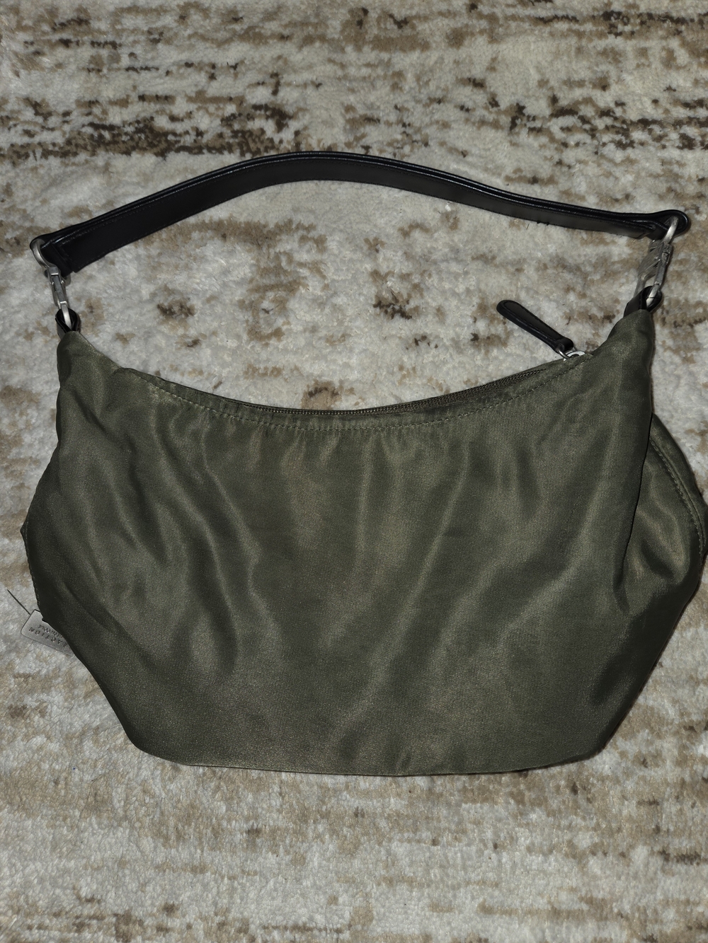 VIntage Y2K Kenneth Cole Reaction crescent-shaped hobo shoulder bag in